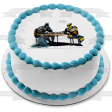 Marvel DC Comics Batman Wolverine Playing Chess Edible Cake Topper Image ABPID10097 Sale