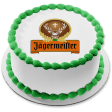 Jagermeister Logo Edible Cake Topper Image ABPID10038 Discount