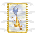 Disney Winnie the Pooh Piglet Balloon Honey Bees Sky Background Edible Cake Topper Image ABPID10249 Hot on Sale