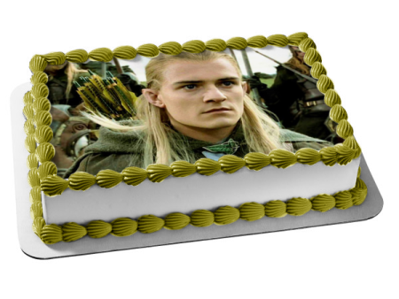 The Hobbit Legolas Edible Cake Topper Image ABPID10114 Supply