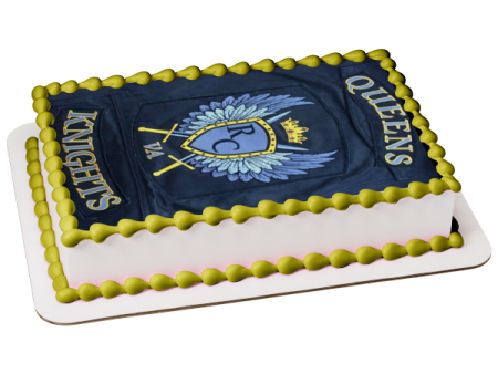 Queens Knights Police Logo Edible Cake Topper Image ABPID10101 on Sale