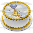 Disney Winnie the Pooh Piglet Balloon Honey Bees Sky Background Edible Cake Topper Image ABPID10249 Hot on Sale