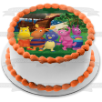 Backyardigans Uniqua Tyrone Tasha Pablo Austin Sailboat Edible Cake Topper Image ABPID08523 Online now