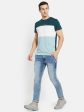 Men Teal T-Shirt Online Sale