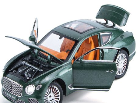 Diecast Resembling Bentley European Simulation Pull Back Car with Lights & Sounds | 1:24 Scale Model For Sale