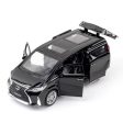 Diecast Resembling Lexus LM300 Pull Back Car with Lights & Sounds | 1:24 Scale Model For Sale