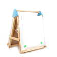 3-in-1 Wooden Tabletop Easel with Blackboard, Whiteboard, Paper Roll & Accessories (3-6 Years) on Sale