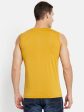 Men Dusty Mustard T-Shirt Cheap