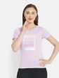 Women Lavender T-Shirt For Discount