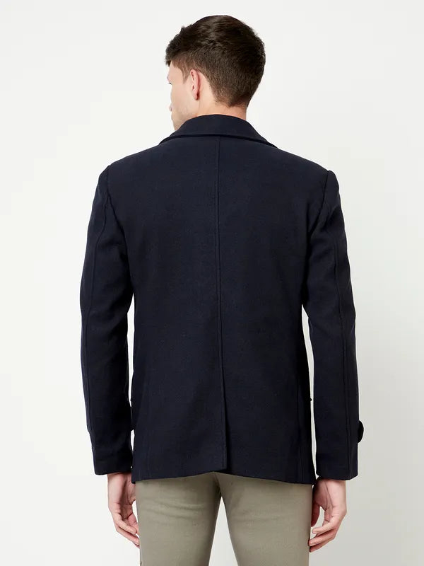 Men Navy Coat For Discount