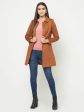 Women Tan Coat Online