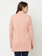 Women Suede Pink Coat For Cheap