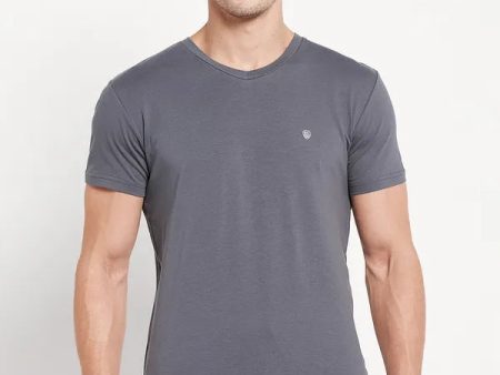 Men Grey T-Shirt Online