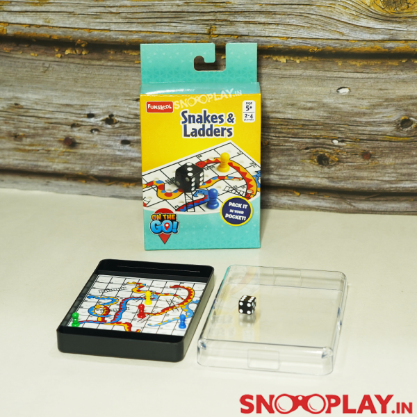 Snakes & Ladders Game (Travel Edition) - Mini Board Game Online Sale