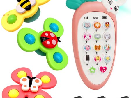 Fidget Spinner Toys with Dummy Mobile (3-8 Years) Sale