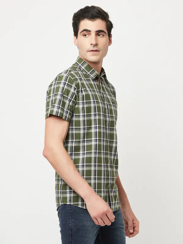 Men Olive Shirts For Discount