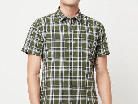 Men Olive Shirts For Discount