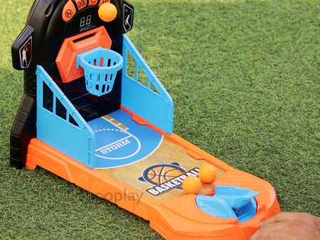 Electronic Basketball Game Set (Score Board, Moving Basket & More) For Cheap