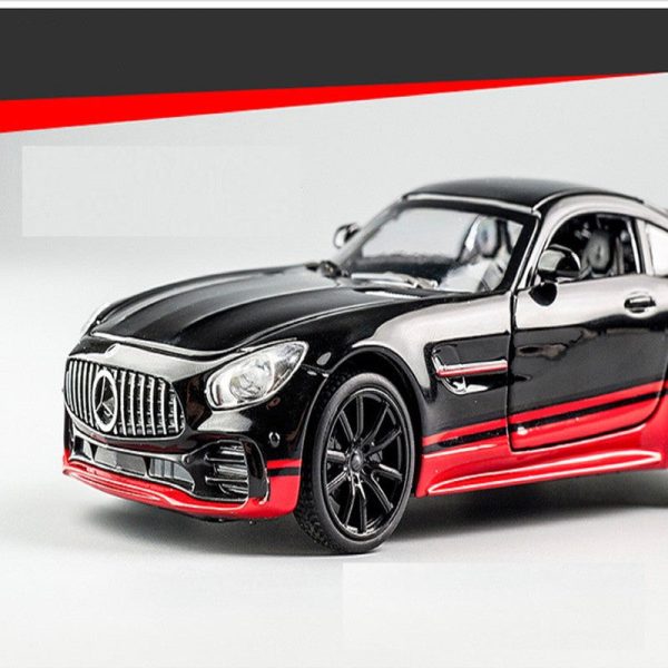 Diecast Resembling Ben GT Big Pull Back Car with Lights & Sounds | 1:24 Scale Model on Sale