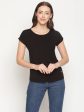 Mettle Women Black T-Shirt Supply