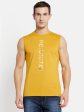 Men Dusty Mustard T-Shirt Cheap