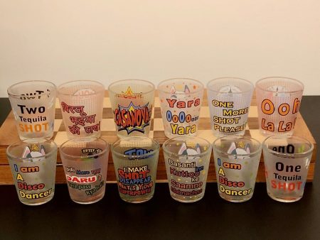 Quirky Shot Glasses With Funky Prints Online