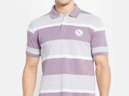 Men Lilac T-Shirt Supply