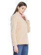 Mettle Women Beige Solid Cotton Duster Coats Online now