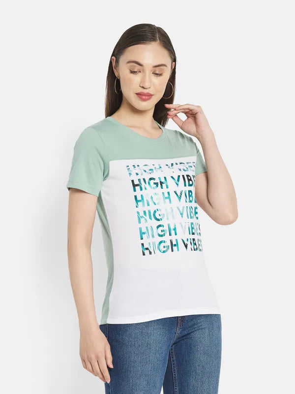 Women Dusty Mint T-Shirt Online now