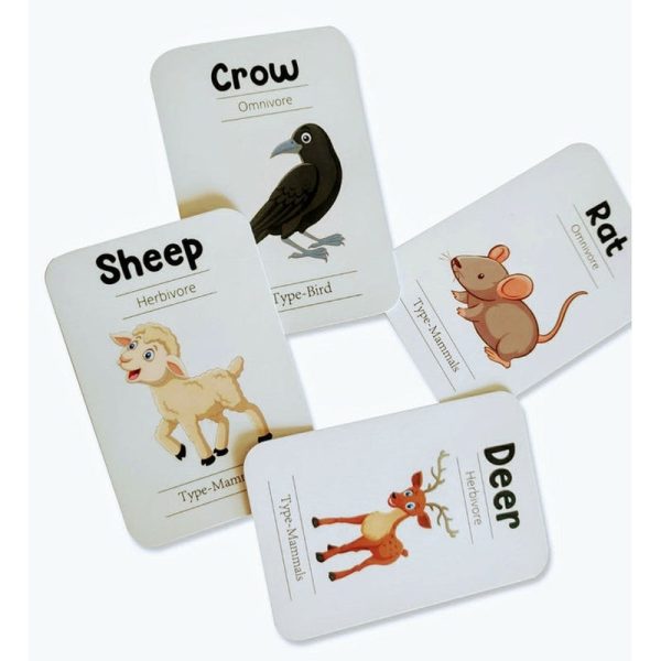 Animals Flash Cards - Pack of 24 Hot on Sale