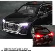 Diecast Resembling Audi Q8 Pull Back Car with Lights & Sounds | 1:24 Scale Model Online Sale