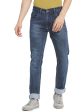 Octave Men Blue Slim Fit Light Fade Solid Jeans Online Sale