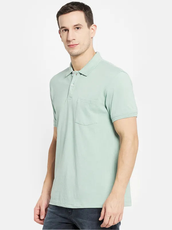 Men Misty Green T-Shirt Online Sale