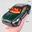 Diecast Resembling Bentley European Simulation Pull Back Car with Lights & Sounds | 1:24 Scale Model For Sale