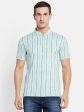 Men Aqua Melange T-Shirt Online Hot Sale