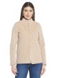 Mettle Women Beige Solid Cotton Duster Coats Online now