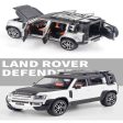 Diecast Resembling Land Rover Defender Sport Pull Back Car with Lights & Sounds | 1:24 Scale Model Discount