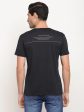 Octave Men Navy Blue Graphic Printed Regular-Fit T-Shirt Online Hot Sale