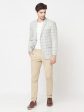 Men Light Grey Coat on Sale