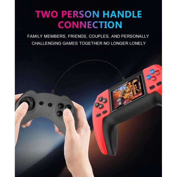 P5 Retro Handheld Console Game | Built in 520 Games with Remote Support | 2 Player Game Fashion