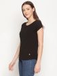 Mettle Women Black T-Shirt Supply