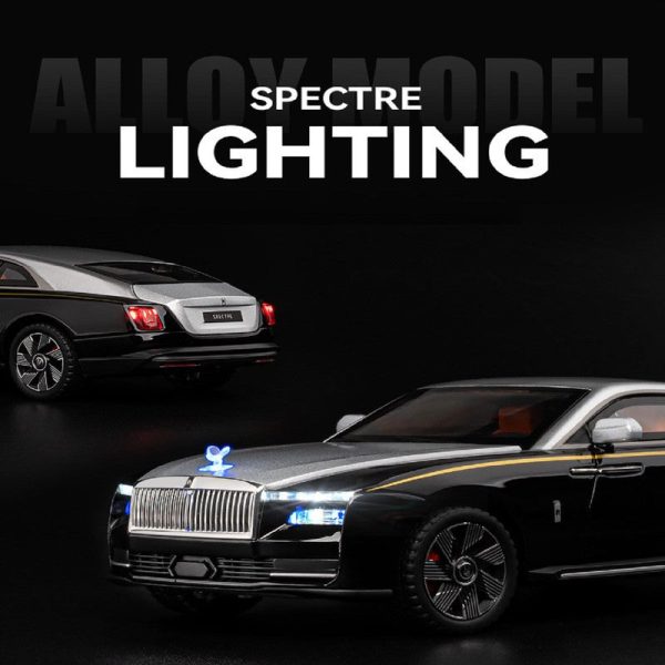 Diecast Resembling Rolls Shining Pull Back Car with Light & Sound | 1:24 Scale Model Discount