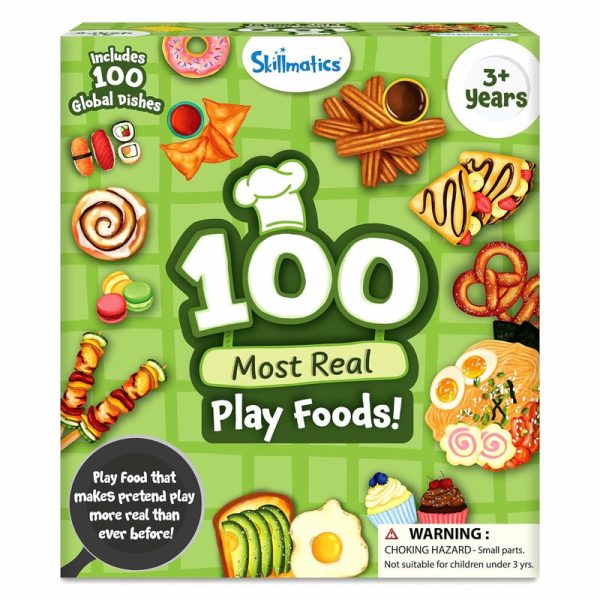 100 Most Real Play Foods | Play Food for Realistic Pretend Play (Ages 3+) on Sale