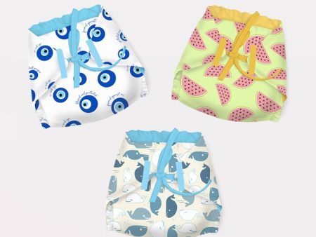 100% Cotton Nappy Small Size (0-5Kg) Pack of 3 Sale