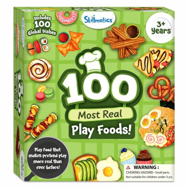 100 Most Real Play Foods | Play Food for Realistic Pretend Play (Ages 3+) on Sale