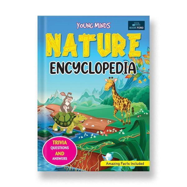 Young Minds Encyclopedia of Nature Book For Kids - 5 To 15 Years - Nature - Trivia, Questions and Answers Hot on Sale